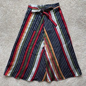 ZARA midi buttoned skirt